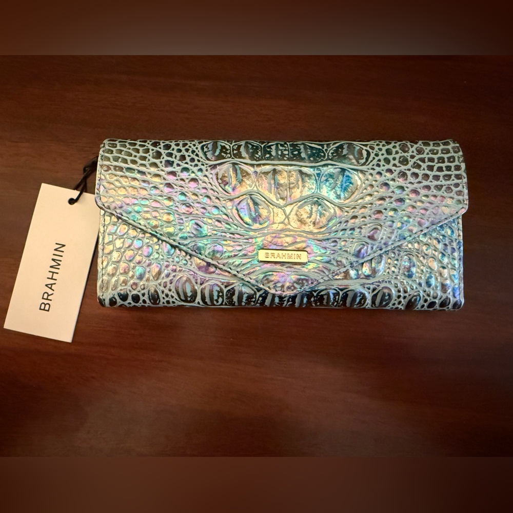 Brahmin Leather Wallet - Veronica Wonderland Melbourne NWT